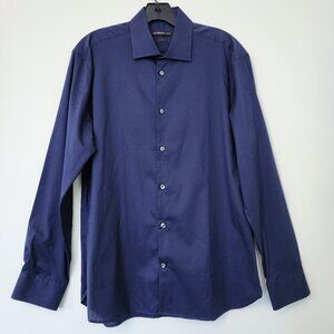 John Varvatos Slim Fit - Navy 15.5 32/33